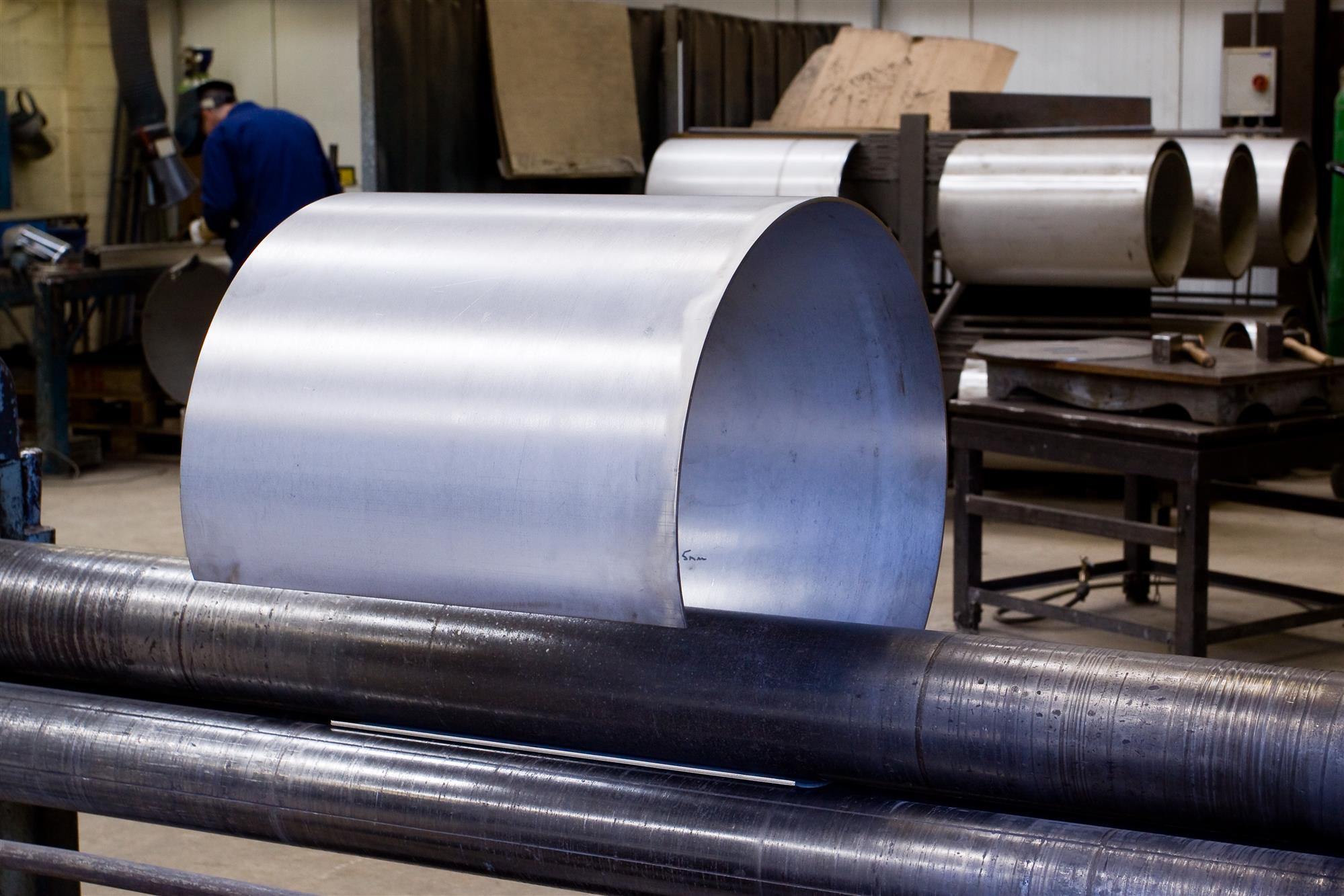 Sheet Metal Bending With a Trowel